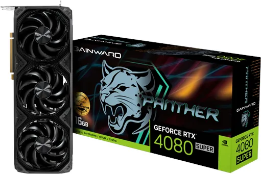 Gainward GeForce RTX 4080 SUPER Panther OC - 16GB GDDR6X RAM - Κάρτα γραφικών