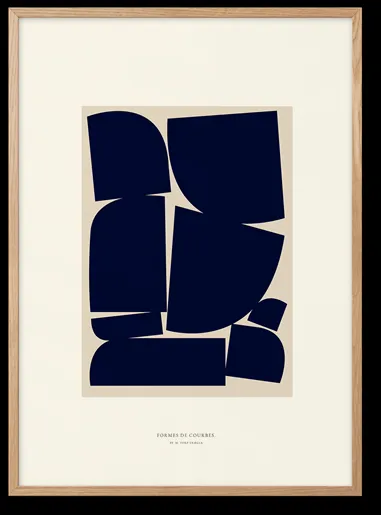 Peléton Shapes of Curves 06 50x70 Αφίσα