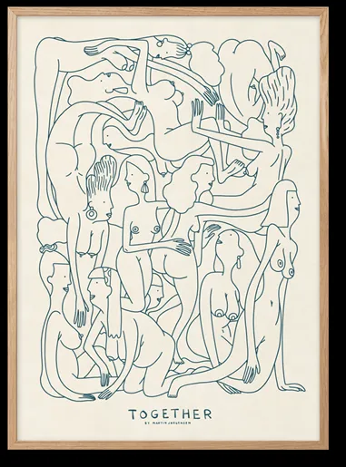 Peléton Together 70x100 Αφίσα