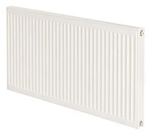 Purmo Compact καλοριφέρ με βαλβίδα 11 - 400 x 600 mm, RAL 9016, Λευκό