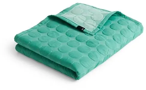 HAY Mega Dot Οργανικό Κουβερλί 260x260 Sea Green