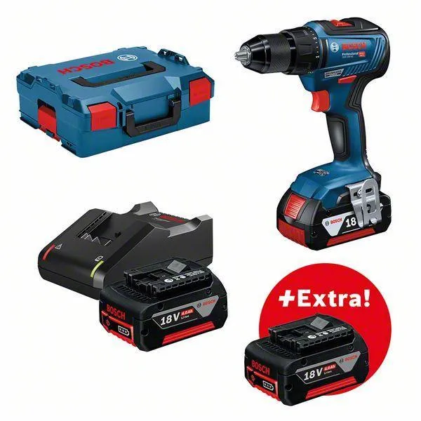 Bosch Κατσαβίδι GSR 18V-55 3X4AH L-BOXX