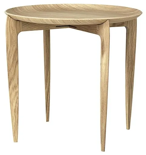 Fritz Hansen Tray Τραπεζάκι Σαλονιού Δρυς Ø45