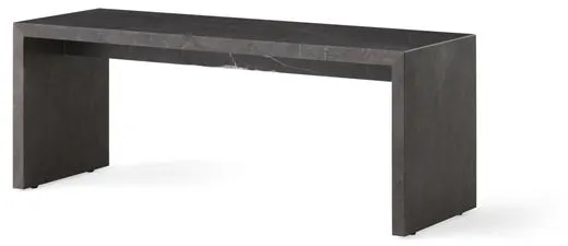 Audo Plinth Bridge Τραπεζάκι σαλονιού Grey Kendzo Μάρμαρο