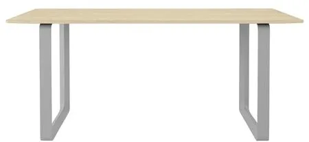 Muuto 70/70 Τραπέζι φαγητού 170x85 Δρυς καπλαμάς/Γκρι